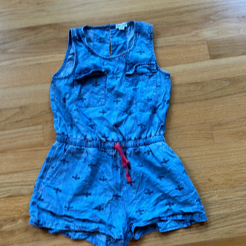 Splendid Jean Romper 7/8!